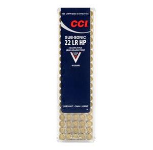 CCI Subsonic .22LR