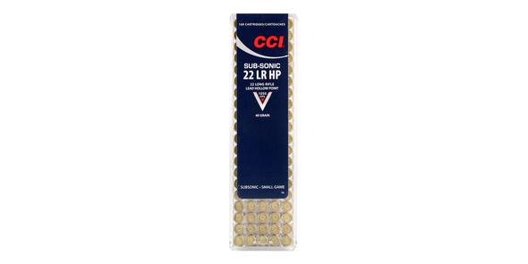 CCI Subsonic .22LR