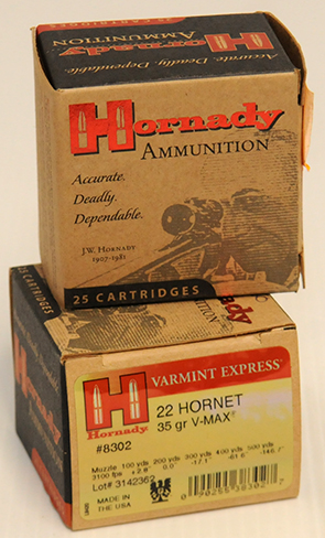 HORNADY .22 HORNET 35G V-MAX