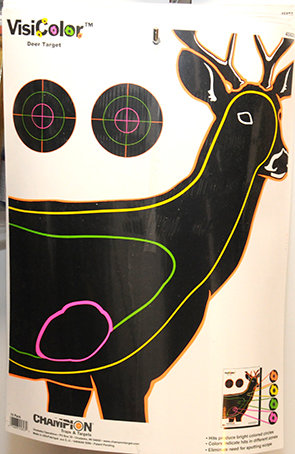 Champion VisiColor  Deer Target