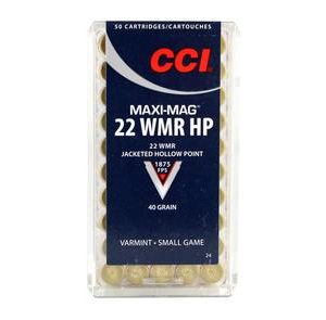 CCI .22 WMR Maxi Mag